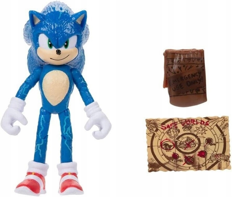 

Sonic The Hedgehog 2 Figurka Sonic Akcesoria 41495