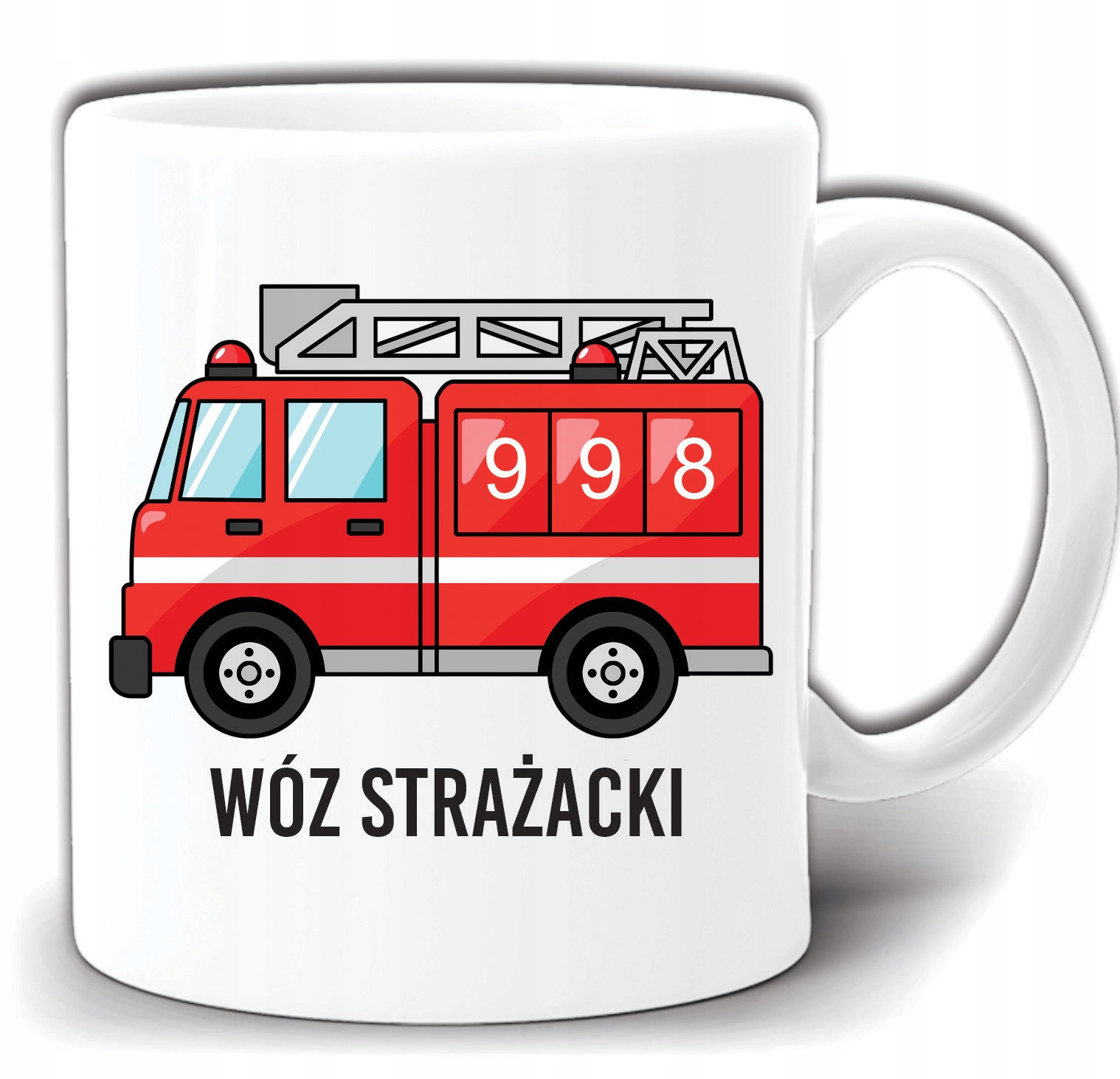 

Wóz Strażacki Straż Kubek D Dzieci + Pudełko GW476