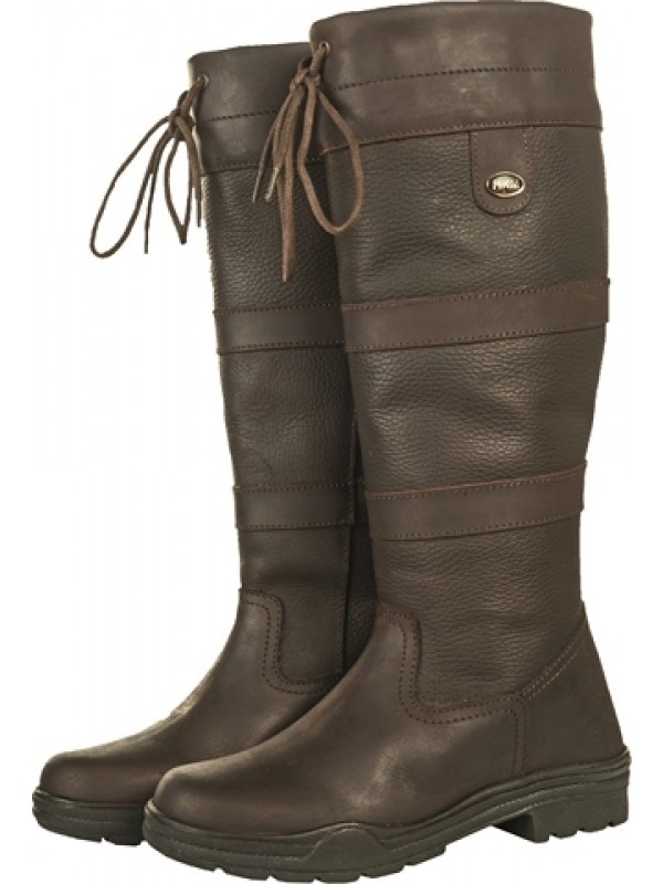Hkm Zimowe Buty Jeździeckie Skórzane Damskie Wsuwane 44 6GA