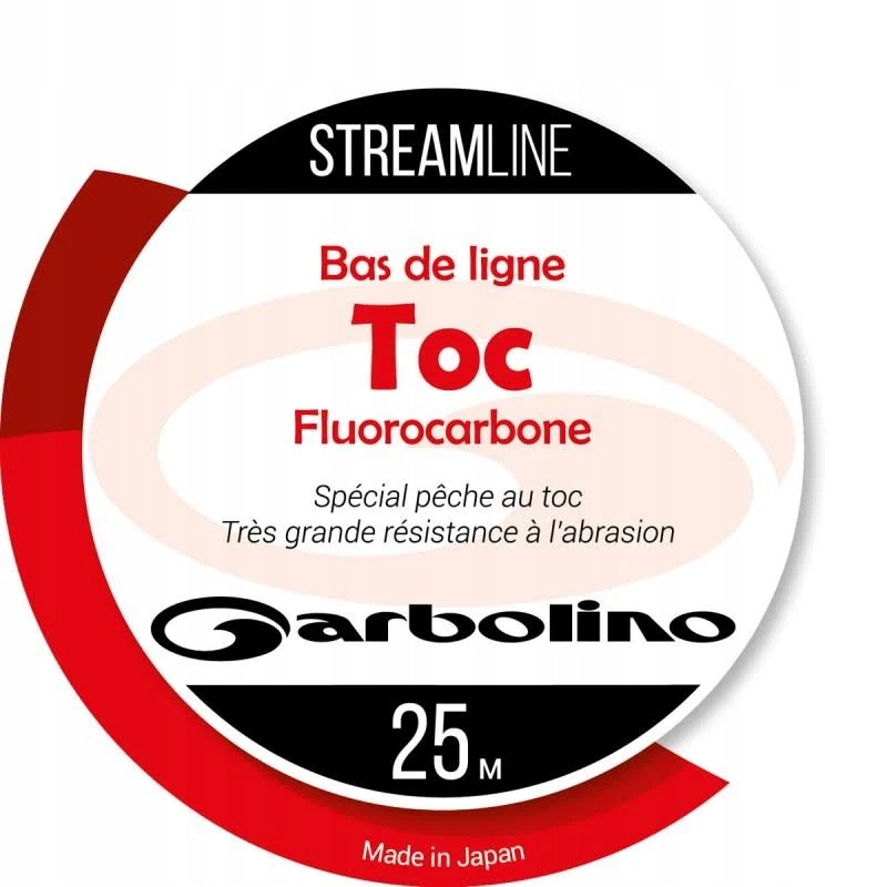 Garbolino Stream Line Fluorocarbon 0,14mm 25m