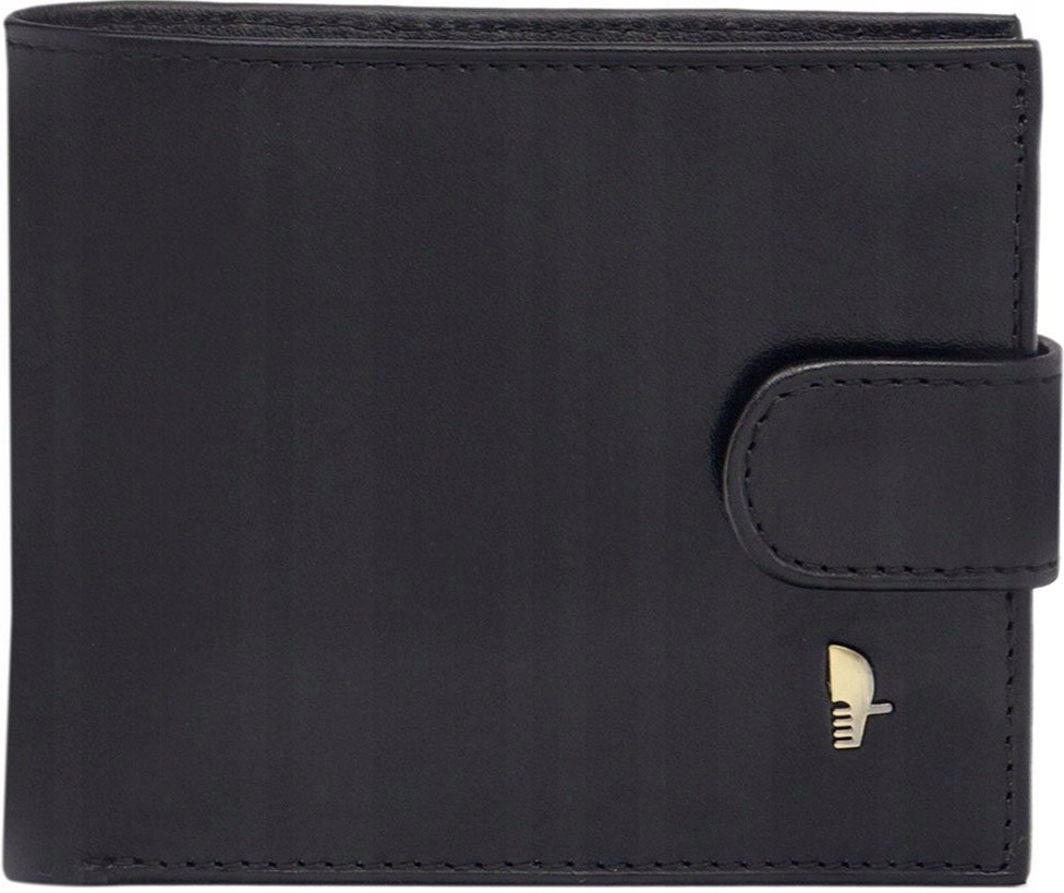 PU65 Puccini Portfel Męski Skórzany poziomy z zapięciem Rome