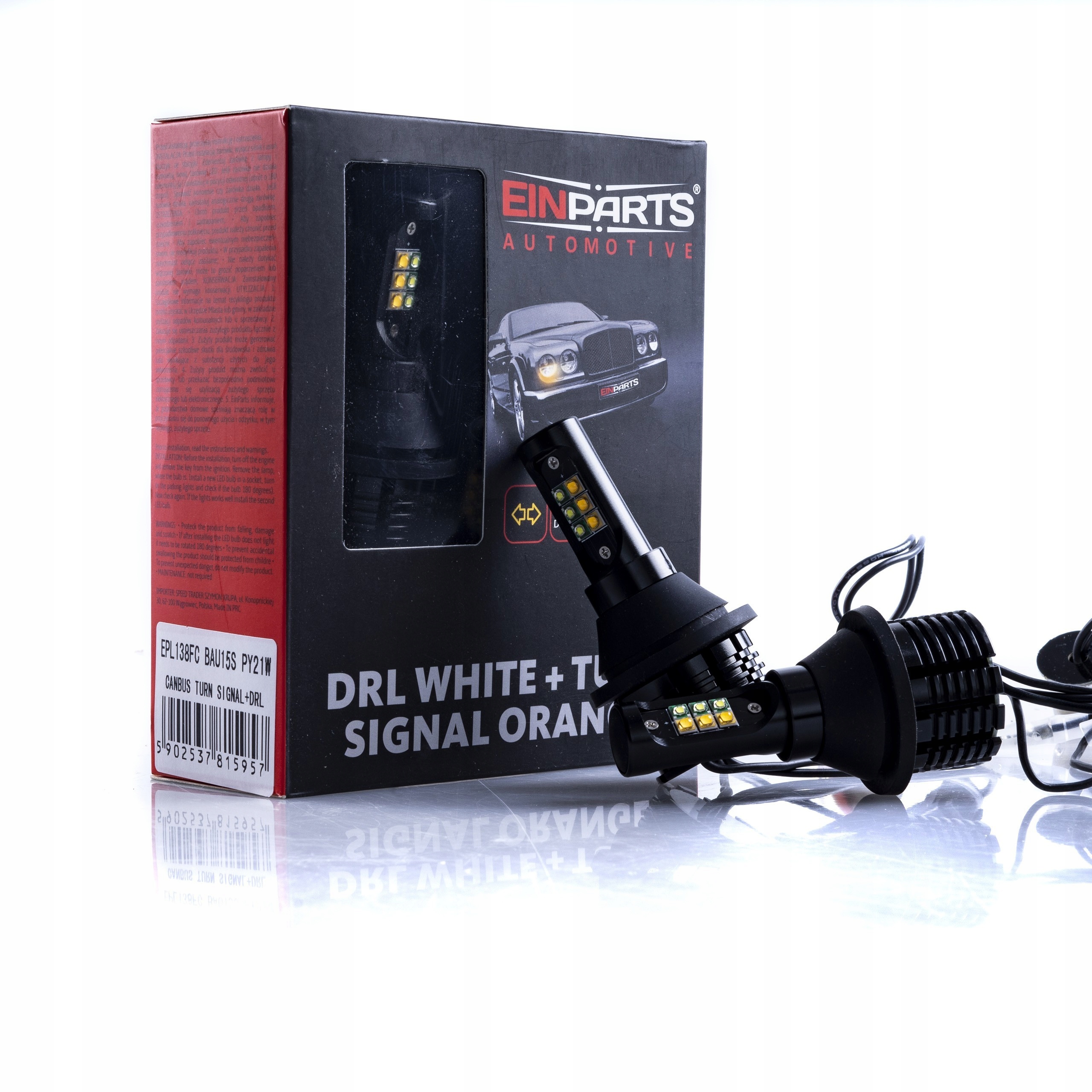 EPL138FC BAU15S PY21W Canbus Turn Signal Drl