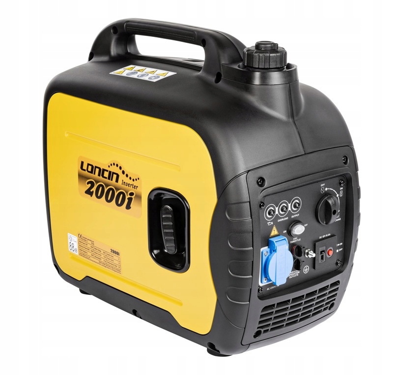 Invertorový generátor Loncin LC2000I – modrý tichý elektrický zdroj