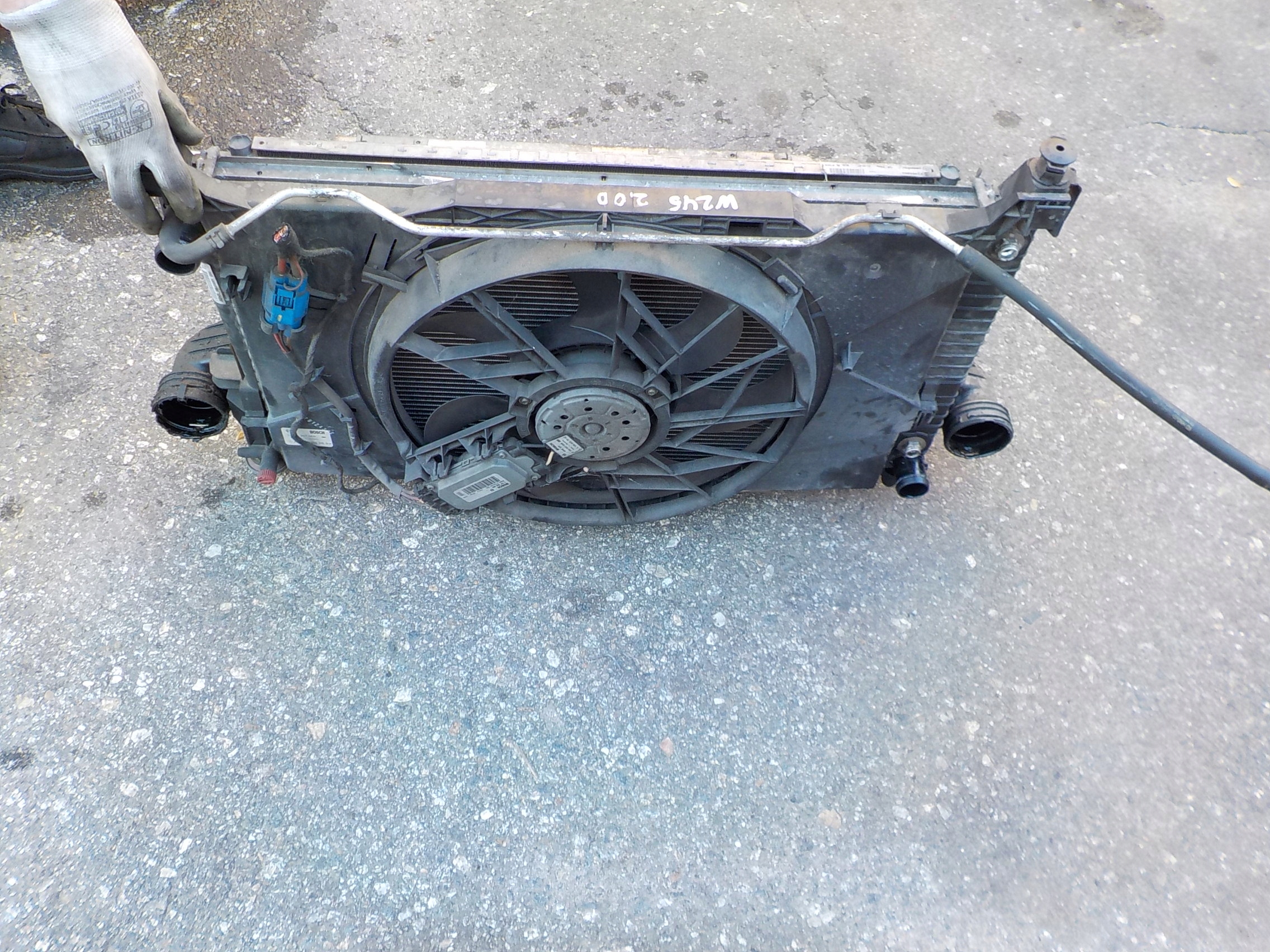 water cooler klimy komplet mercedes w245 2,0 cdi
