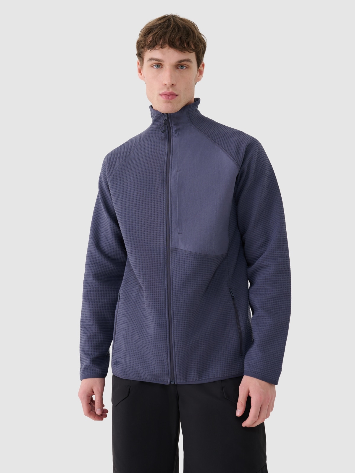 Pánská Mikina 4F Na Zip Bez Kapuce S TSWSM1751 SS25