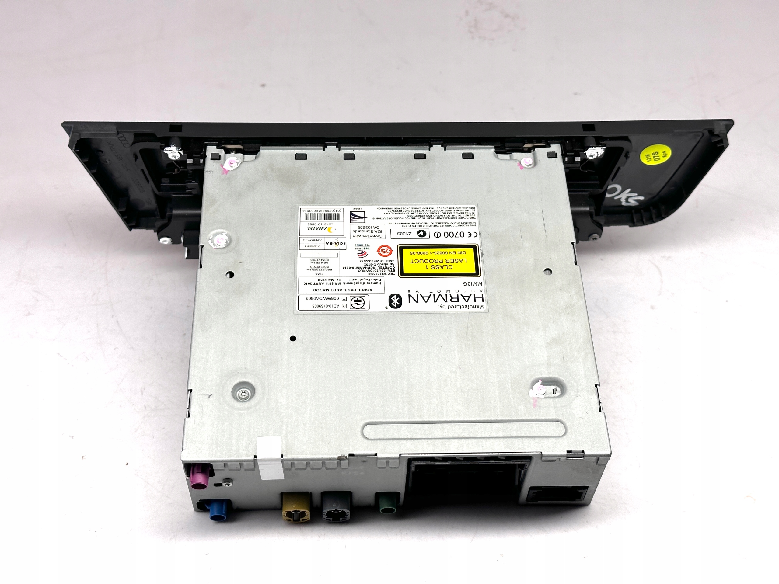 AUDI A6 S6 C7 A7 4G RADIO JEDNOSTKA navigation player NAVI PANEL 4G0035746D