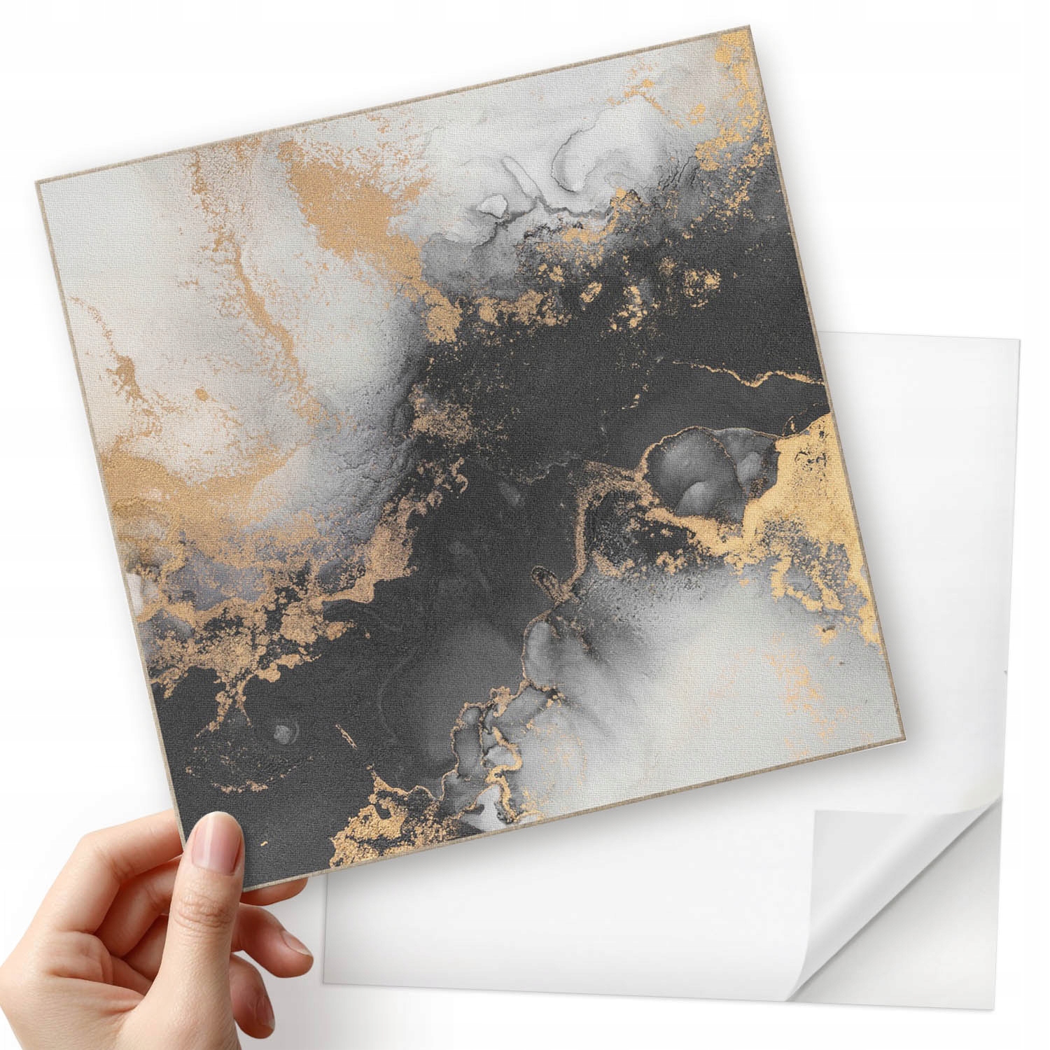 Vinylové dlaždice Vzor s barevnými skvrnami v abstraktním stylu 20x20x20