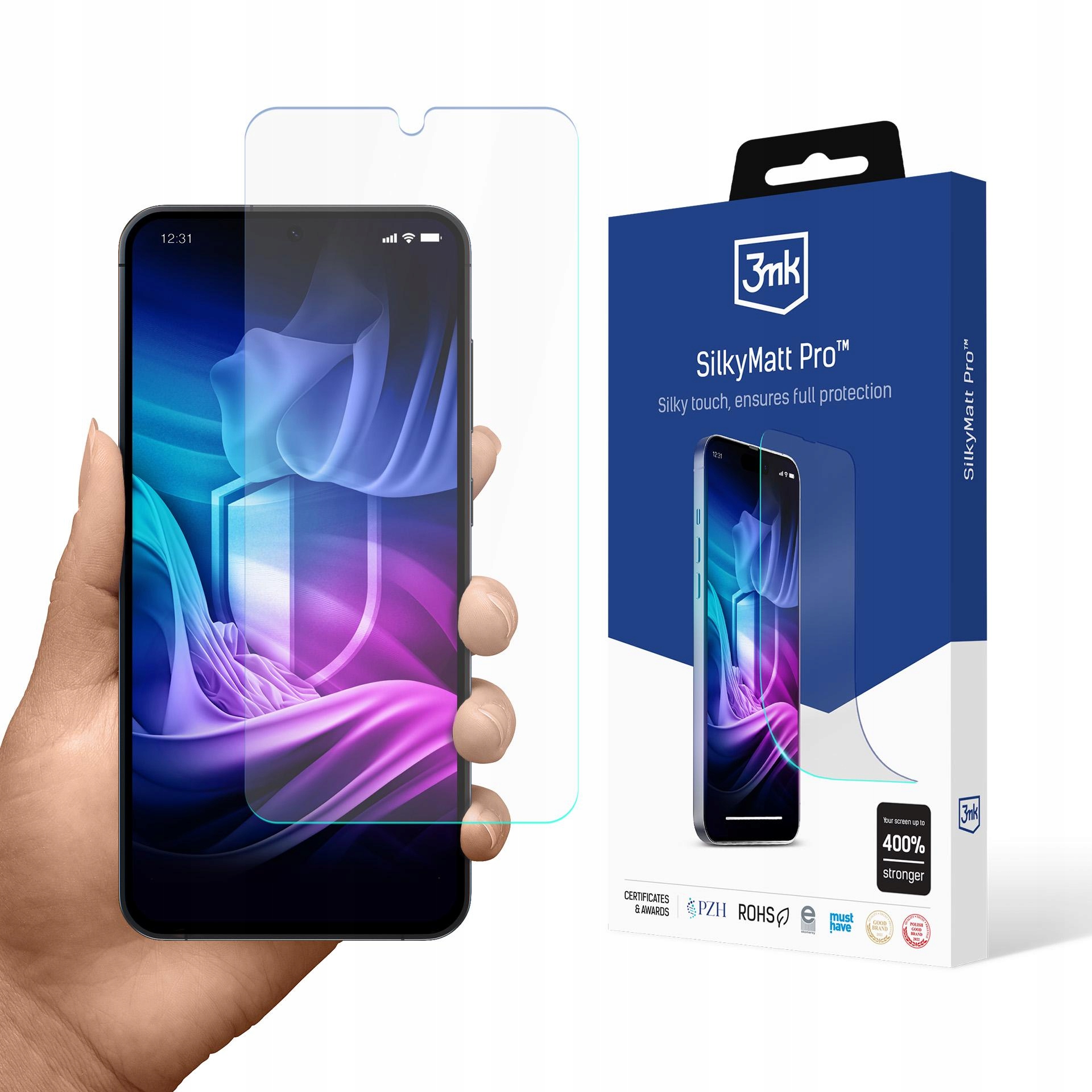 3MK Folia Ochronna Do Samsung Galaxy S25+ Silky Matt Pro Matowa Ochrona