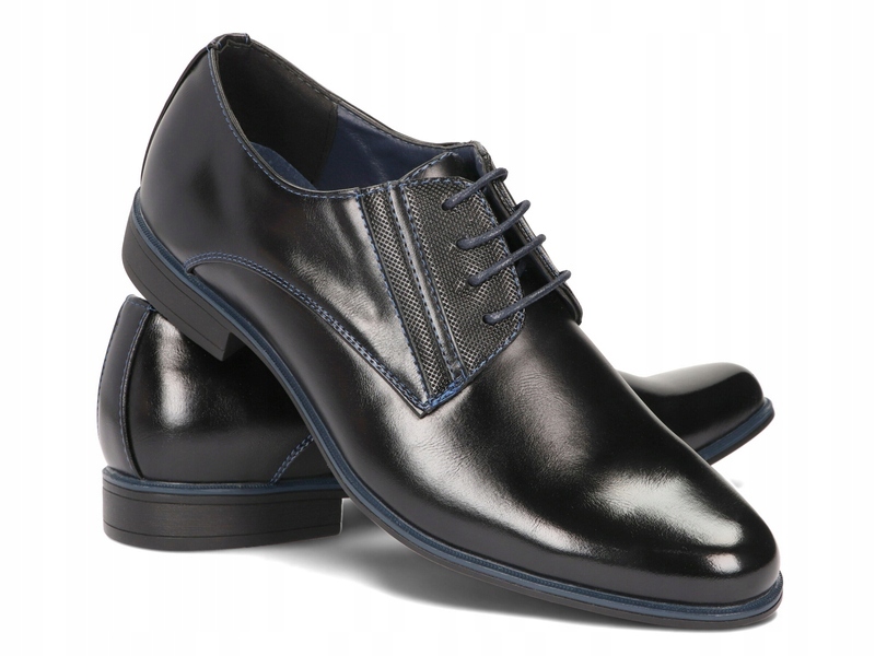 

Buty Męskie Wizytowe Eleganckie MXC-400 Bk/bl 44