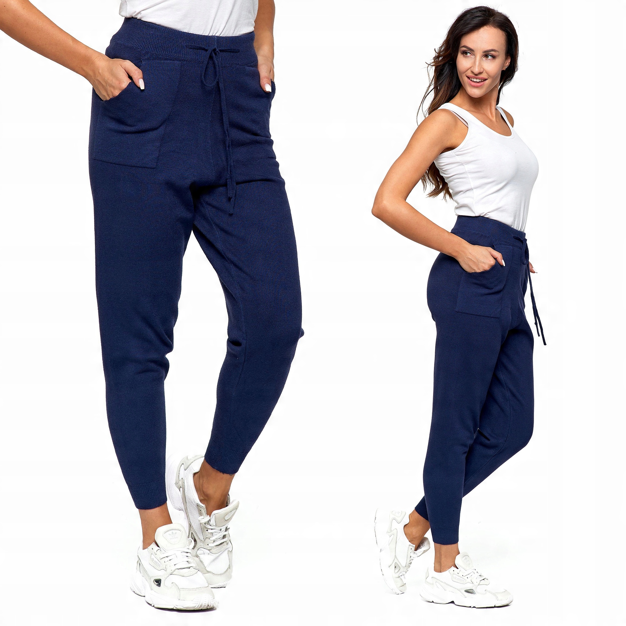 

Spodnie Dresowe Damskie Joggery Dresy Moraj XXL