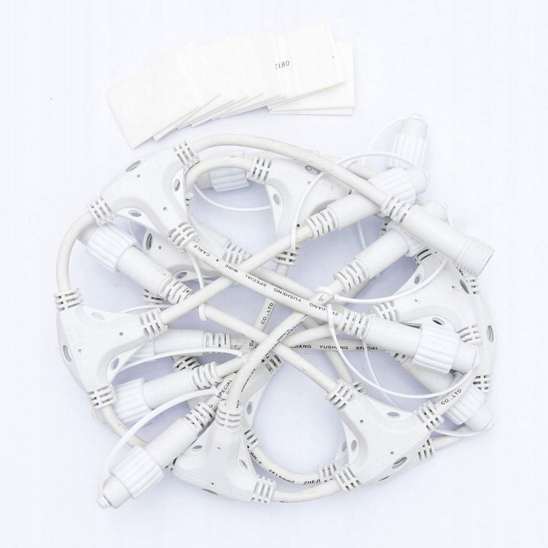 DecoLED T rozbočovač 11 výstupov, biely