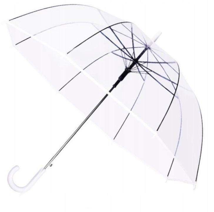 

Parasol Parasolka Przezroczysta Transparentna Ślub