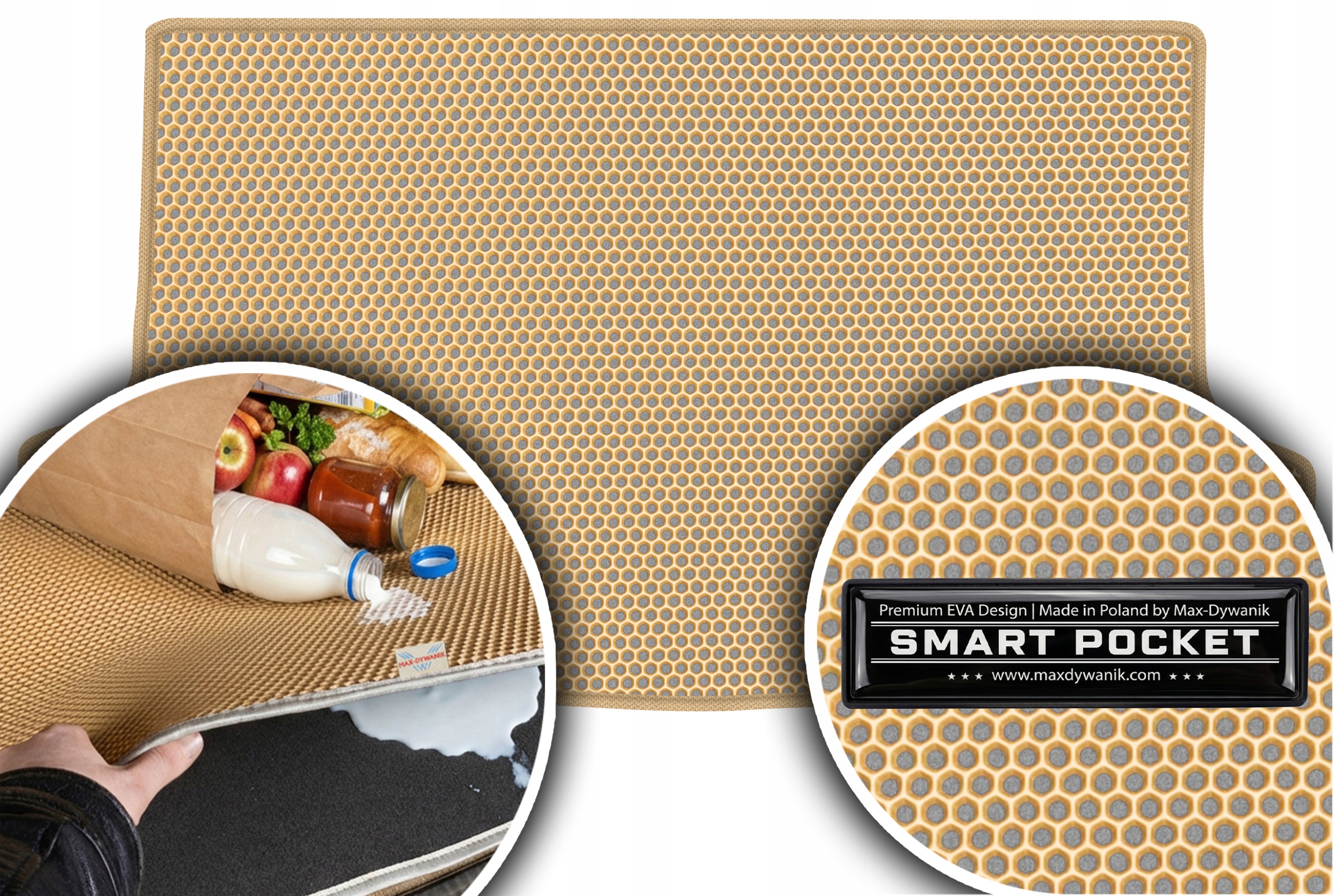 Peugeot 307 Sw 2001-2008 Vložka batožinového priestoru Eva Smart Pocket Béžová