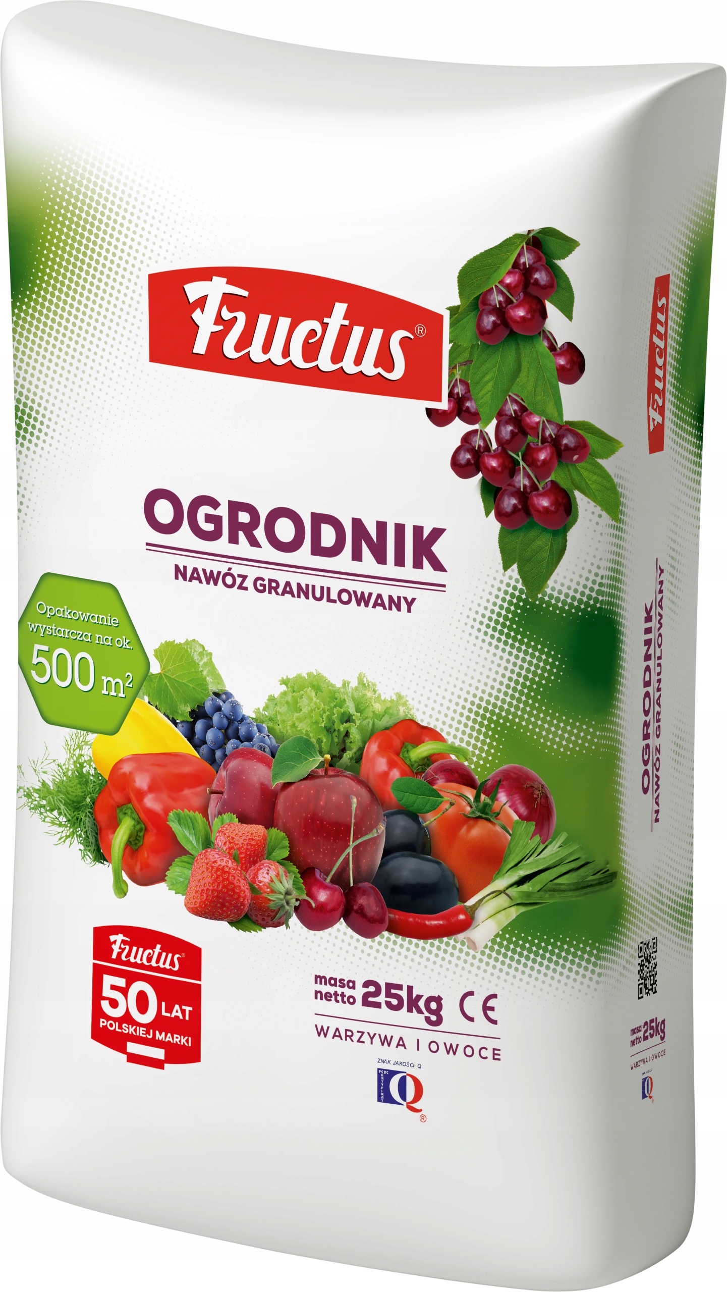 Uniwersalny Nawóz Ogrodniczy Ogrodnik Do Warzyw, Krzewów, Owoców 25 Kg