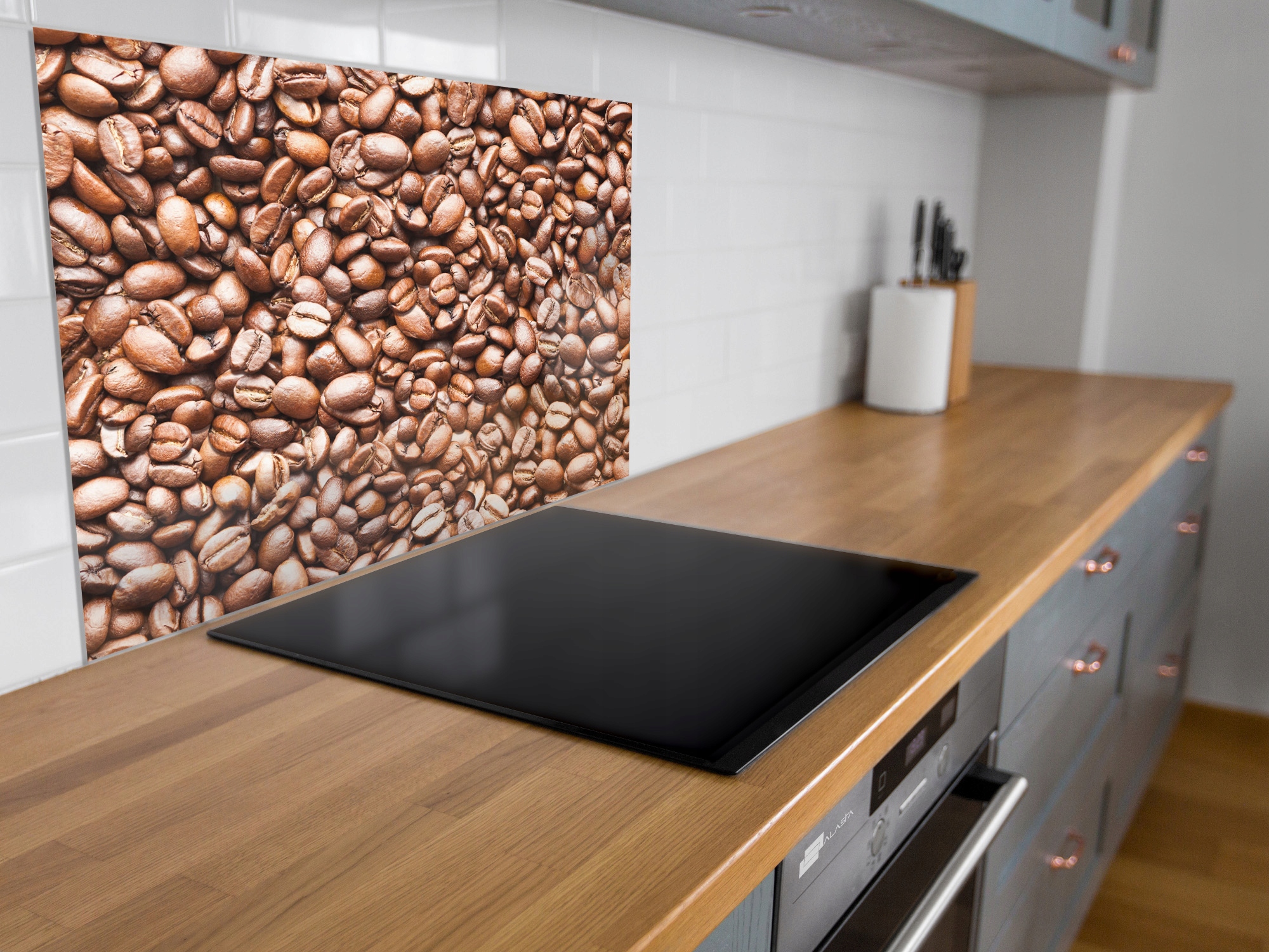 Kuchenny Panel z Grafiką 90x70 Klej Gratis Długość 70 cm