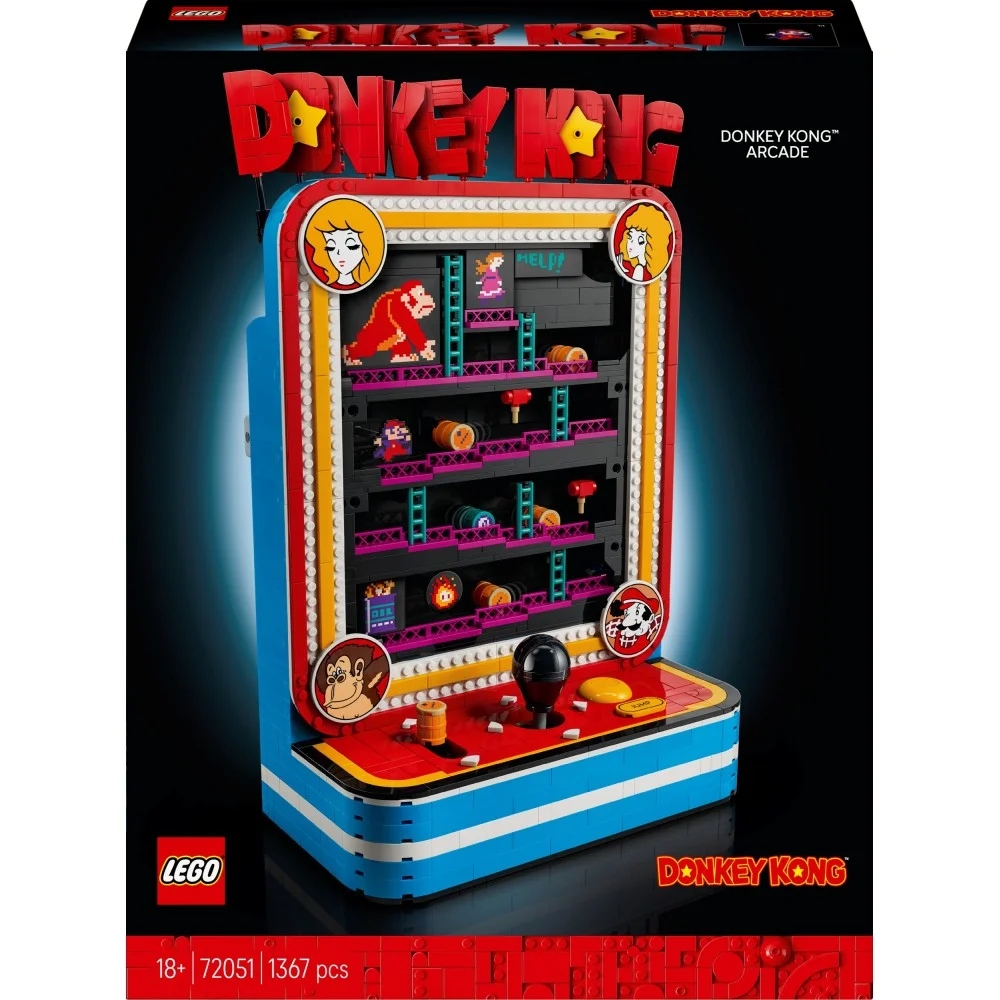 Lego Mario Herní automat Donkey Kong 72051