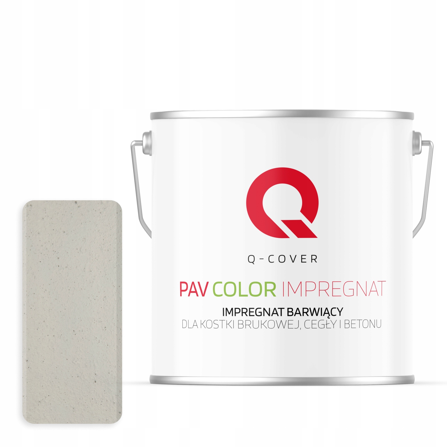 Barvící Impregnát Pro Dlažební Kostky Z Cihel Betonu, Barva Bílá Šedá, 5 L