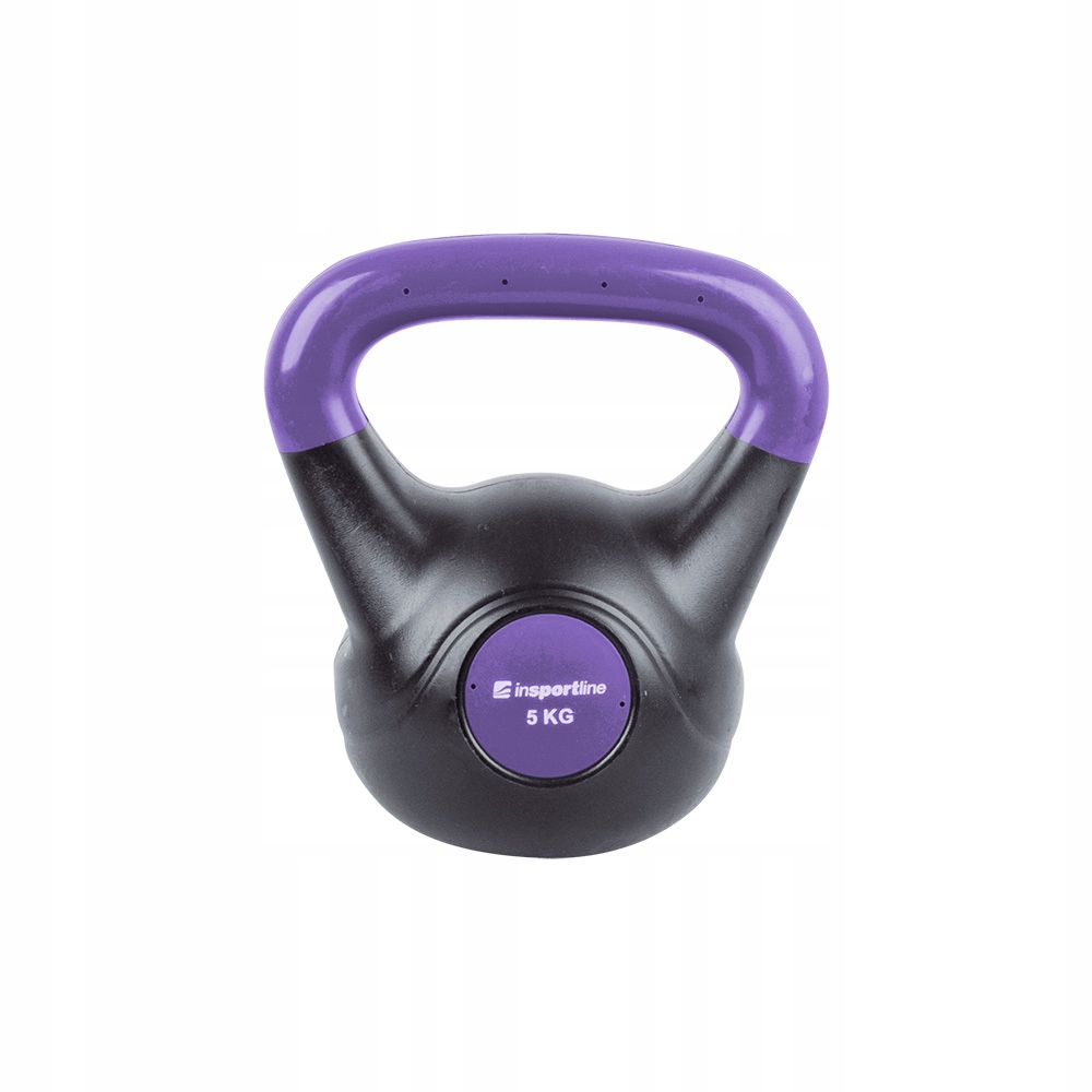 

Hantla Bitumiczna inSPORTline Kettlebell Dark 5 kg