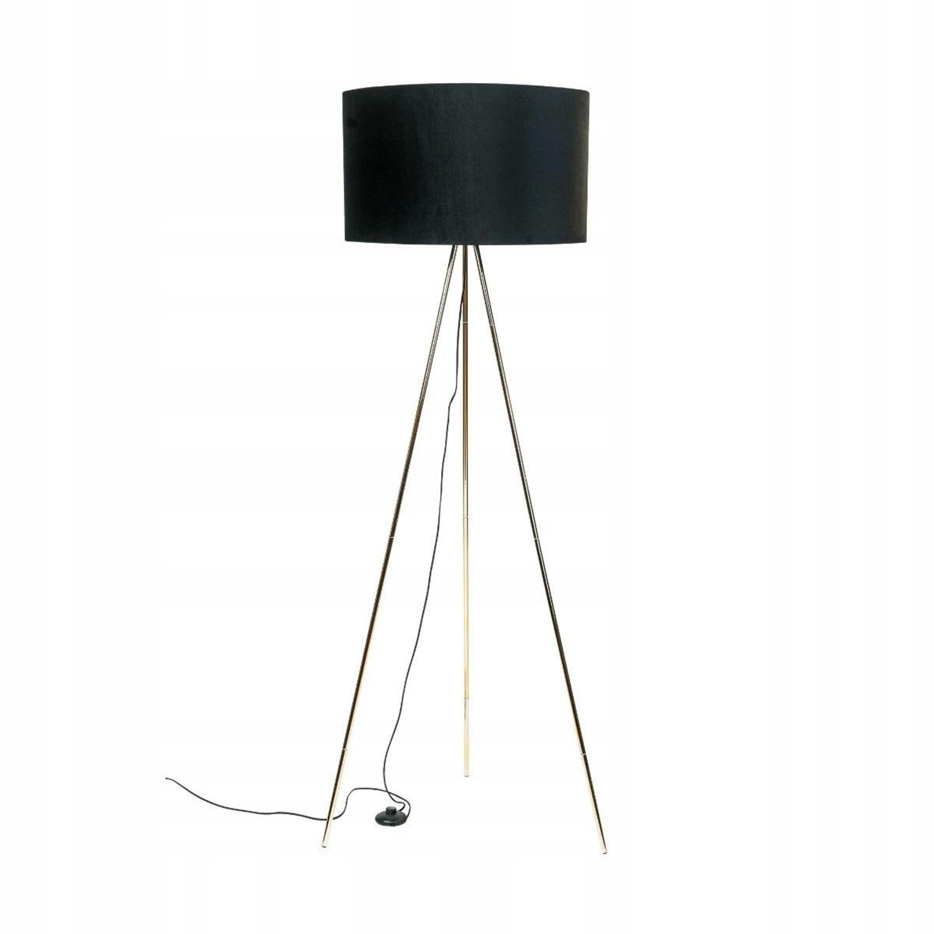 Zumaline Stojacia lampa Inga H06-GD-BK