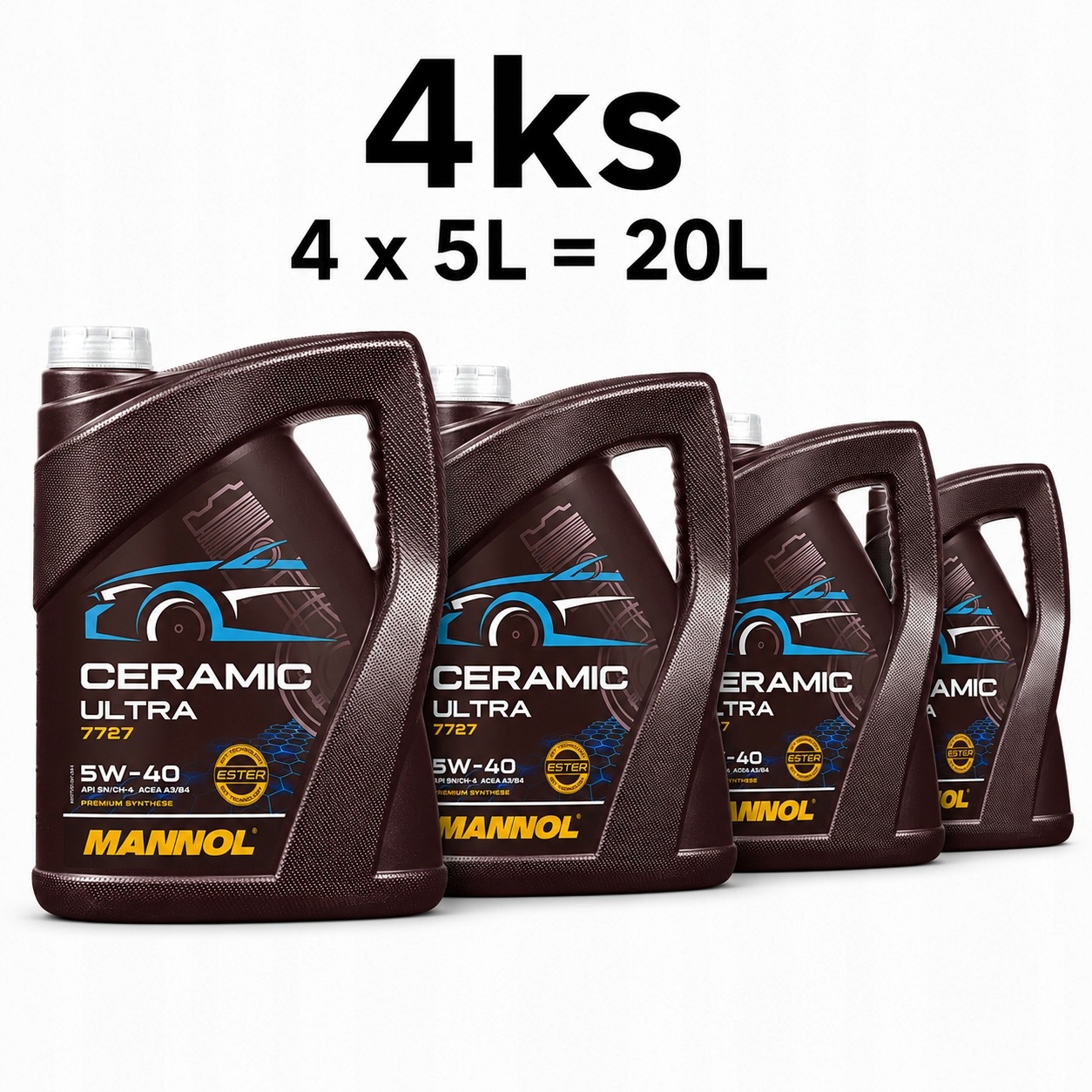 Motorový olej Mannol 5 l 5W-40