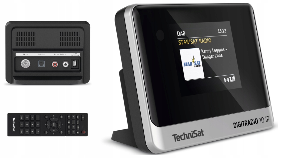 Sieťové rádio Dab+, Fm, internetové TechniSat Digitradio 10 Ir
