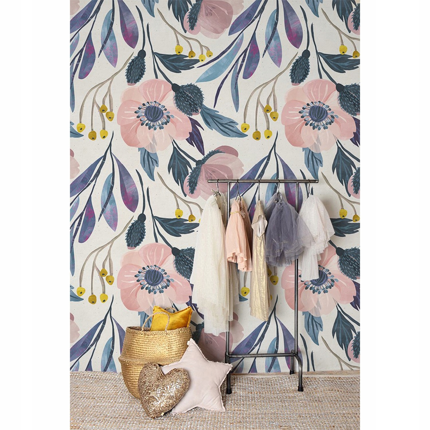 

Fototapeta na flizelinie Pastelowe kwiaty 152x104