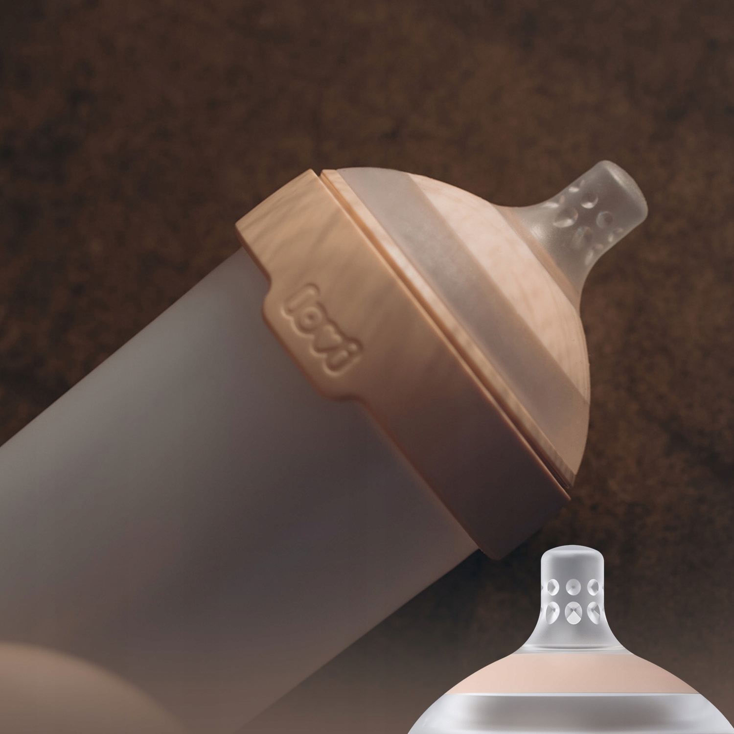 LOVI BUTELKA DO KARMIENIA MAMMAFEEL 150ML ZE SMOCZKIEM DYNAMICZNYM 0M+ Pojemność 150 ml