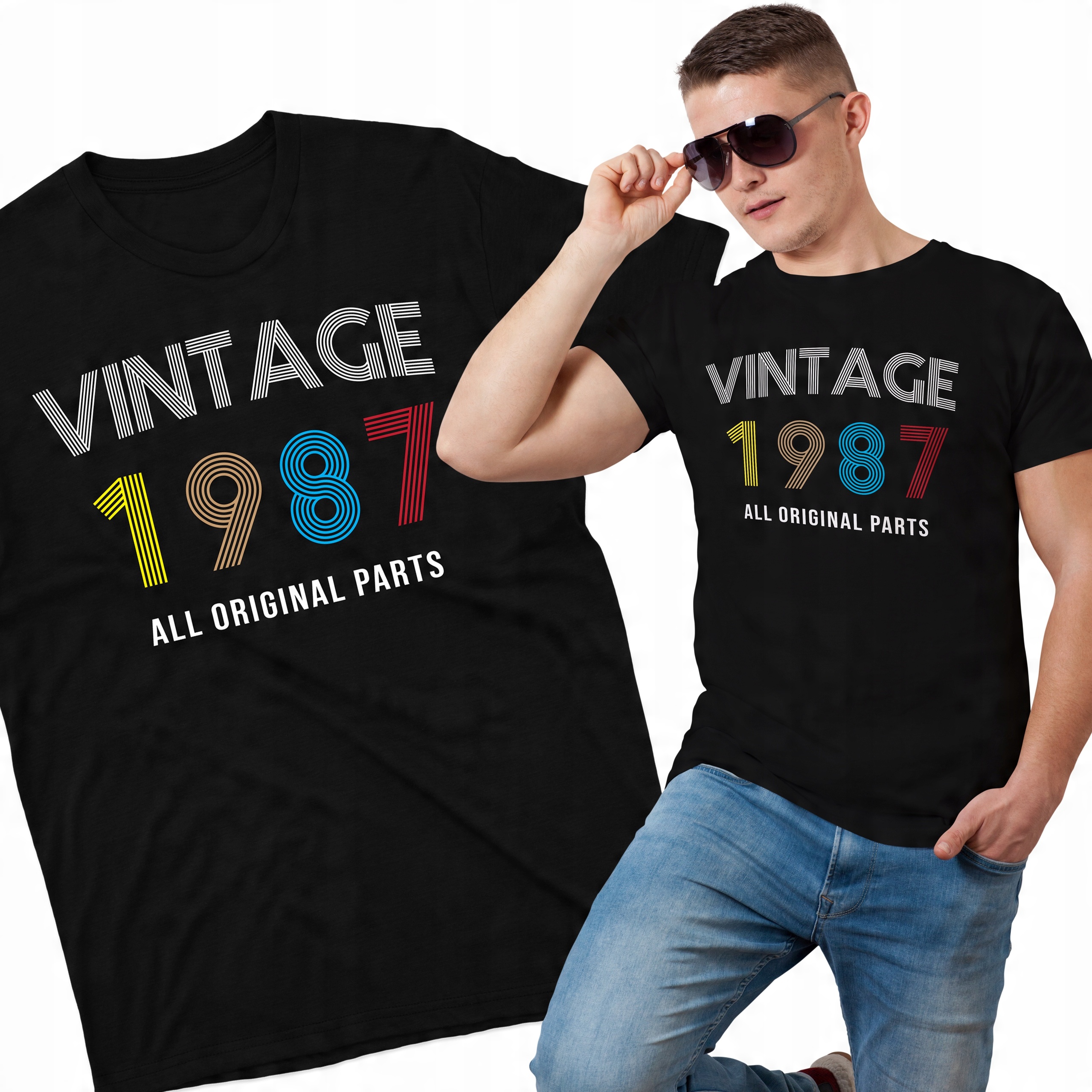 

Koszulka Na Urodziny Vintage Podaj Rok roz XXL