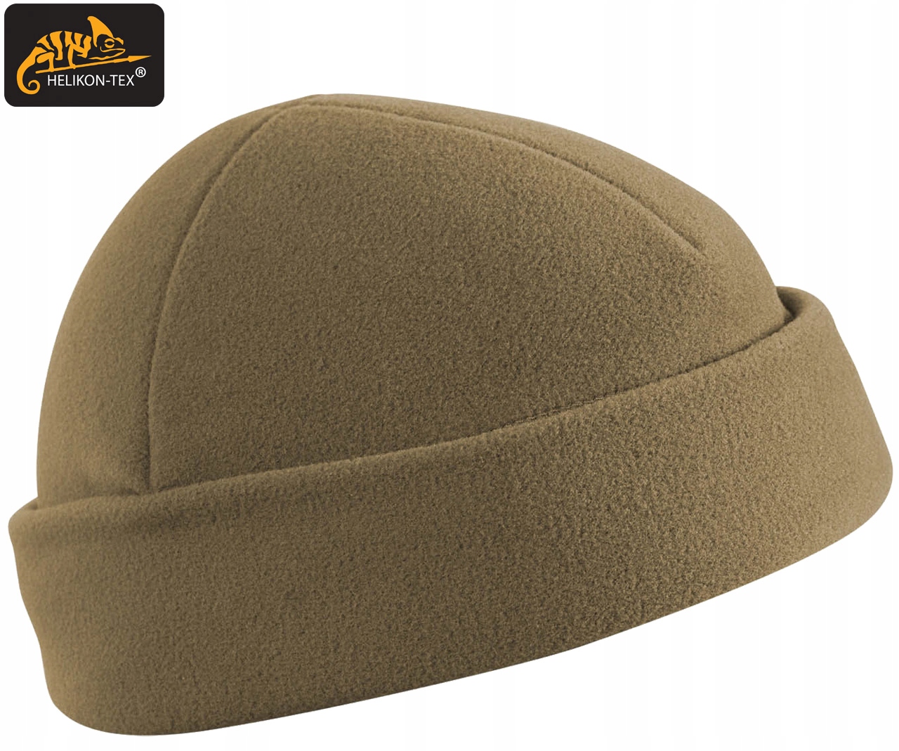 Czapka Zimowa Polarowa DOKERKA HELIKON Trzyma Ciepło Pod Kask Coyote Płeć mężczyzna
