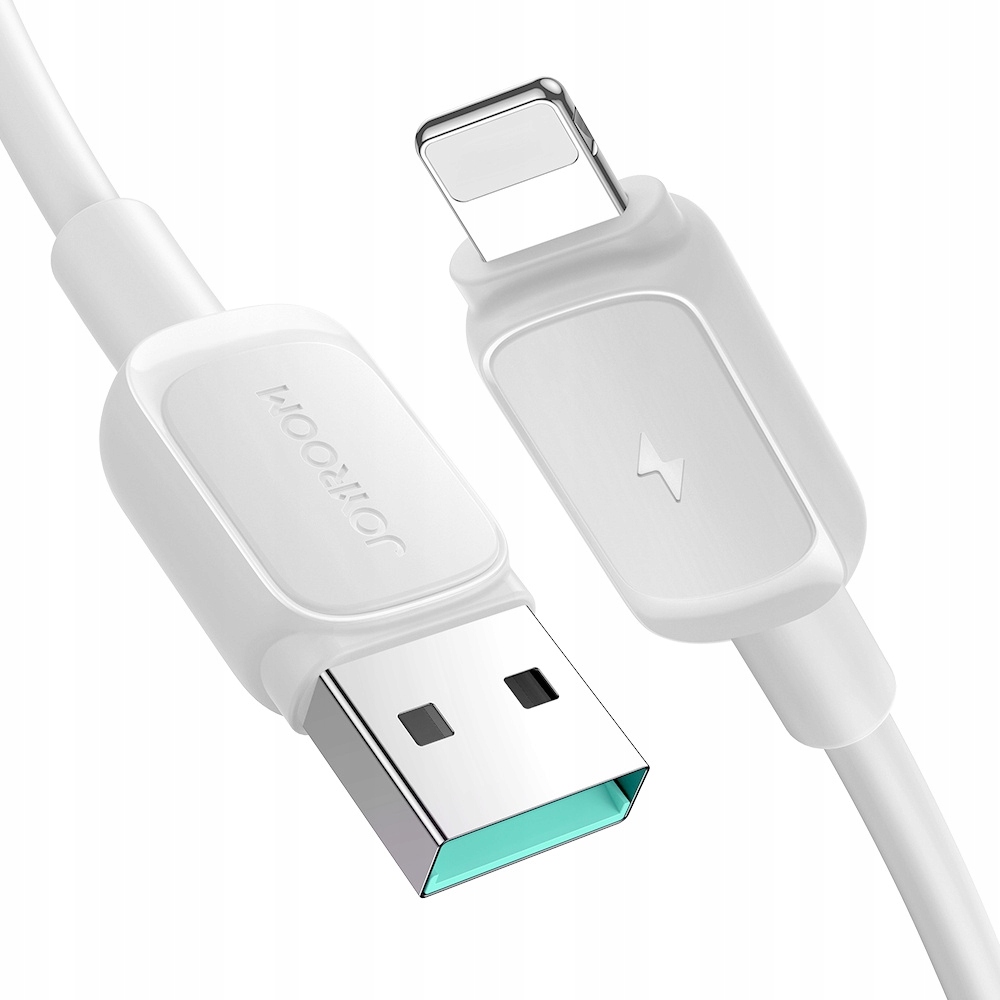 Kabel Joyroom Multi-Color Series A14 Lightning Usb-a 2.4A 1.2 m biały