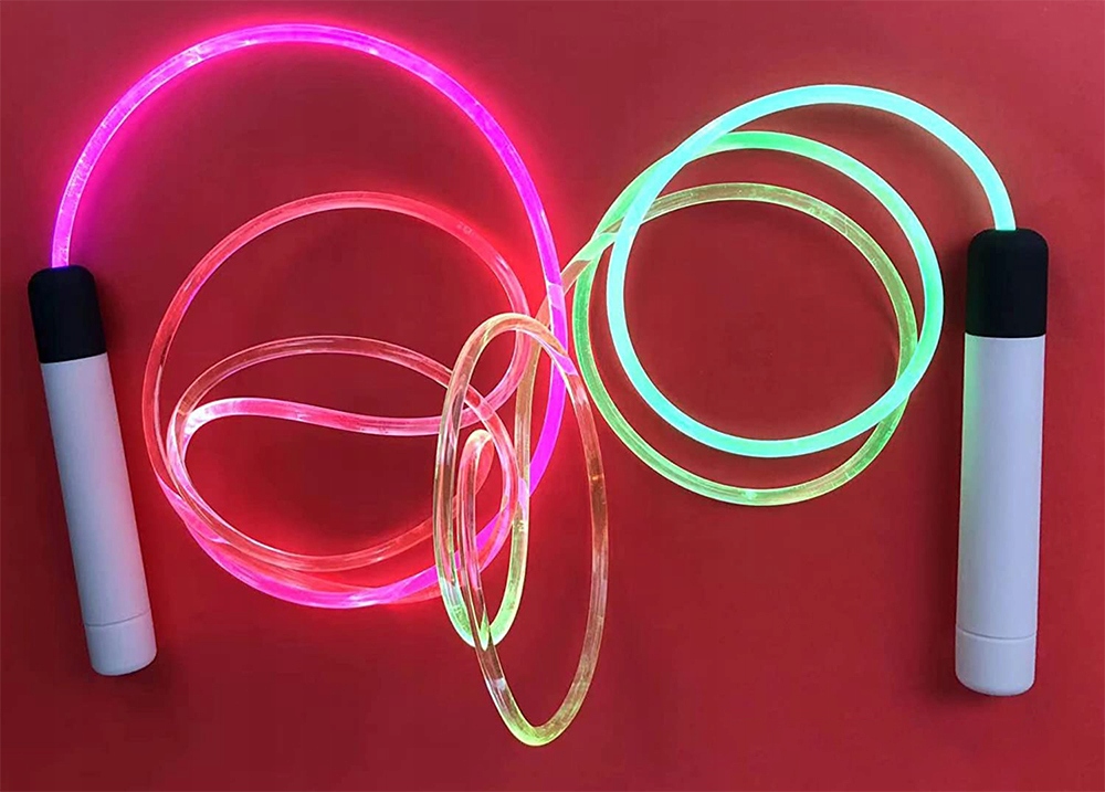 DZIECI SKAKANKA DO CHŁOPCÓW DZIEWCZĄT ŚWIECIĆ 2.8M Wiek dziecka 6 lat +