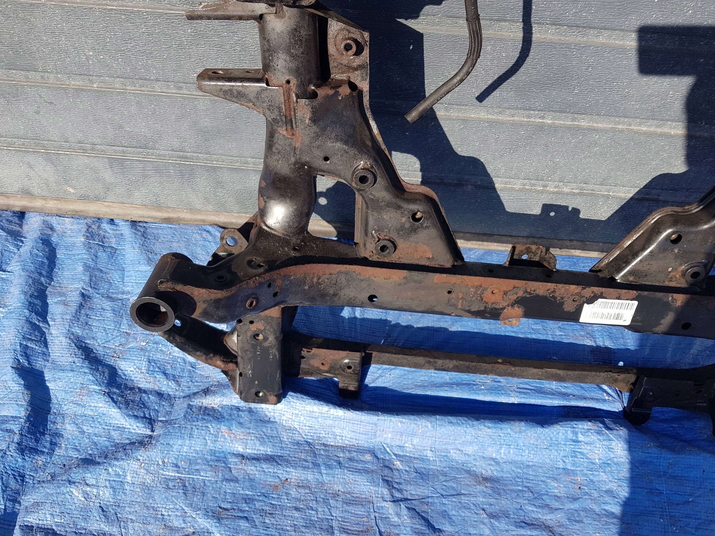 axle beam front axle beam subframe of the engine front BMW X5 E70 X6 E71