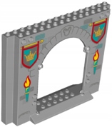

Lego 15626pb12 Panel Ściana 4x16x10 szary ja (25g)