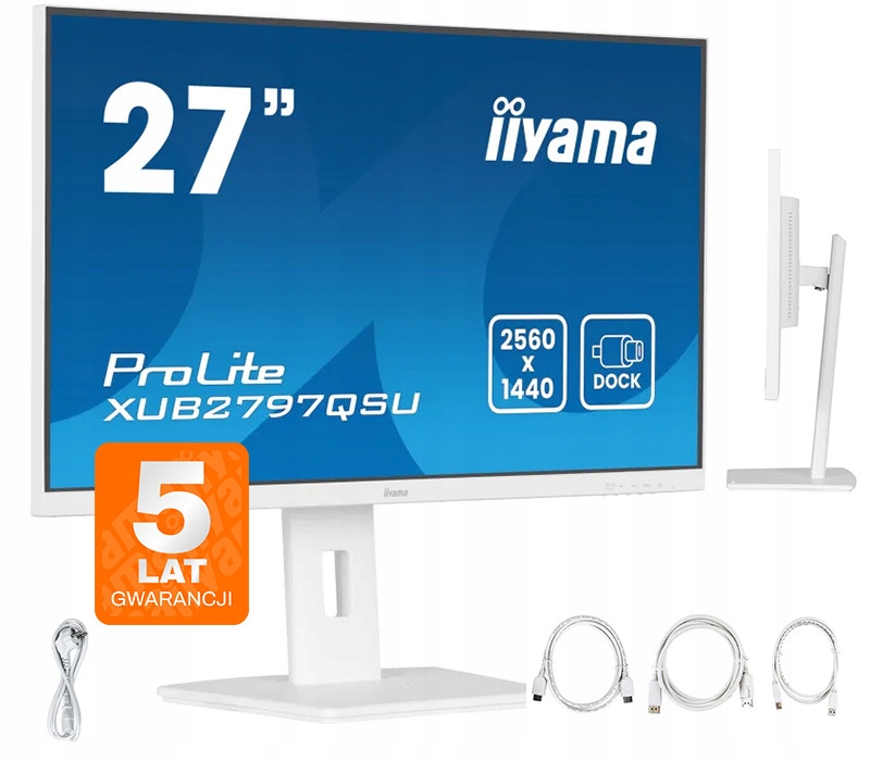 Led monitor iiyama XUB2797QSU-W2 27" 2560 x 1440 px Ips/pls
