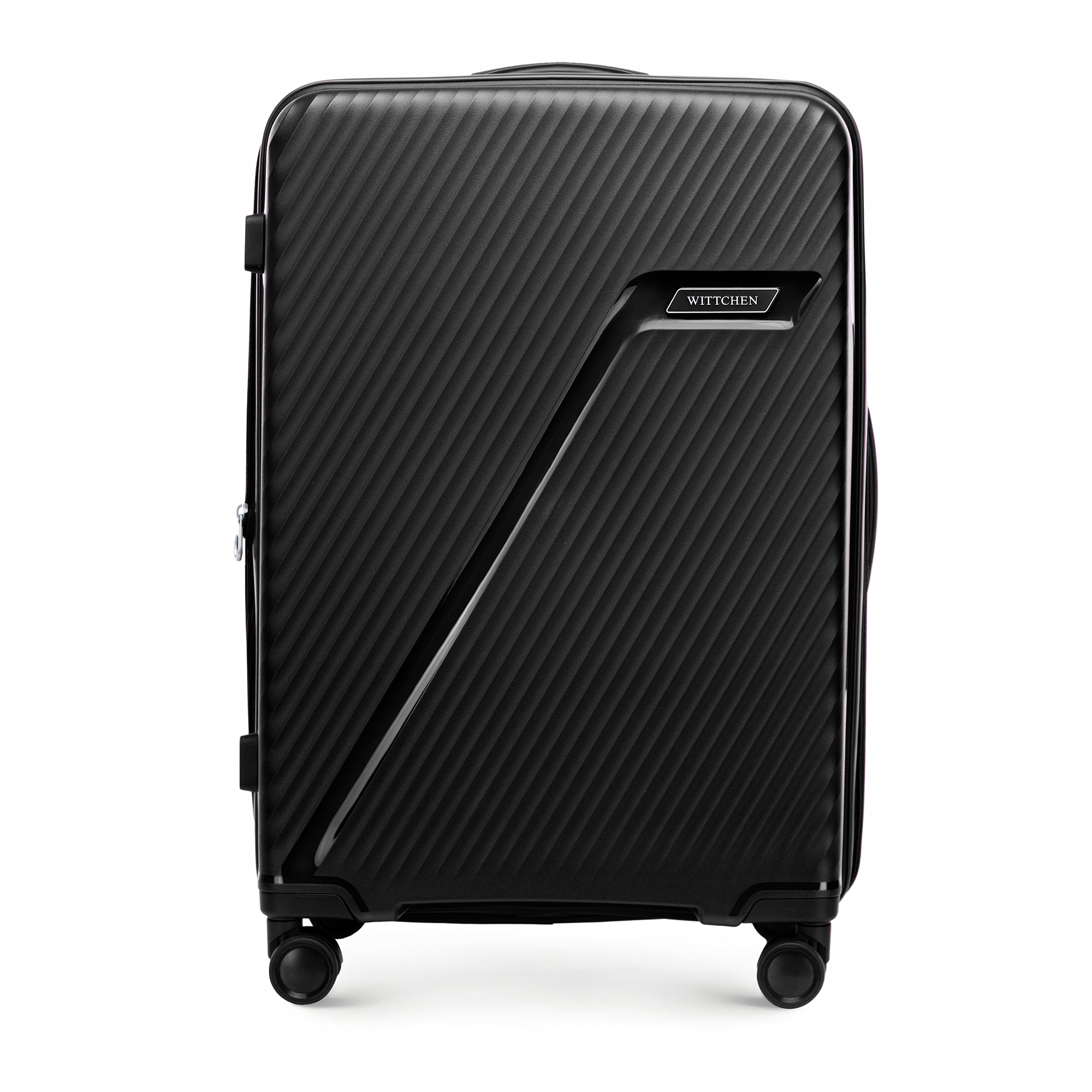 Walizka Wittchen średnia 56-3T-502-10 z polipropylenu czarna