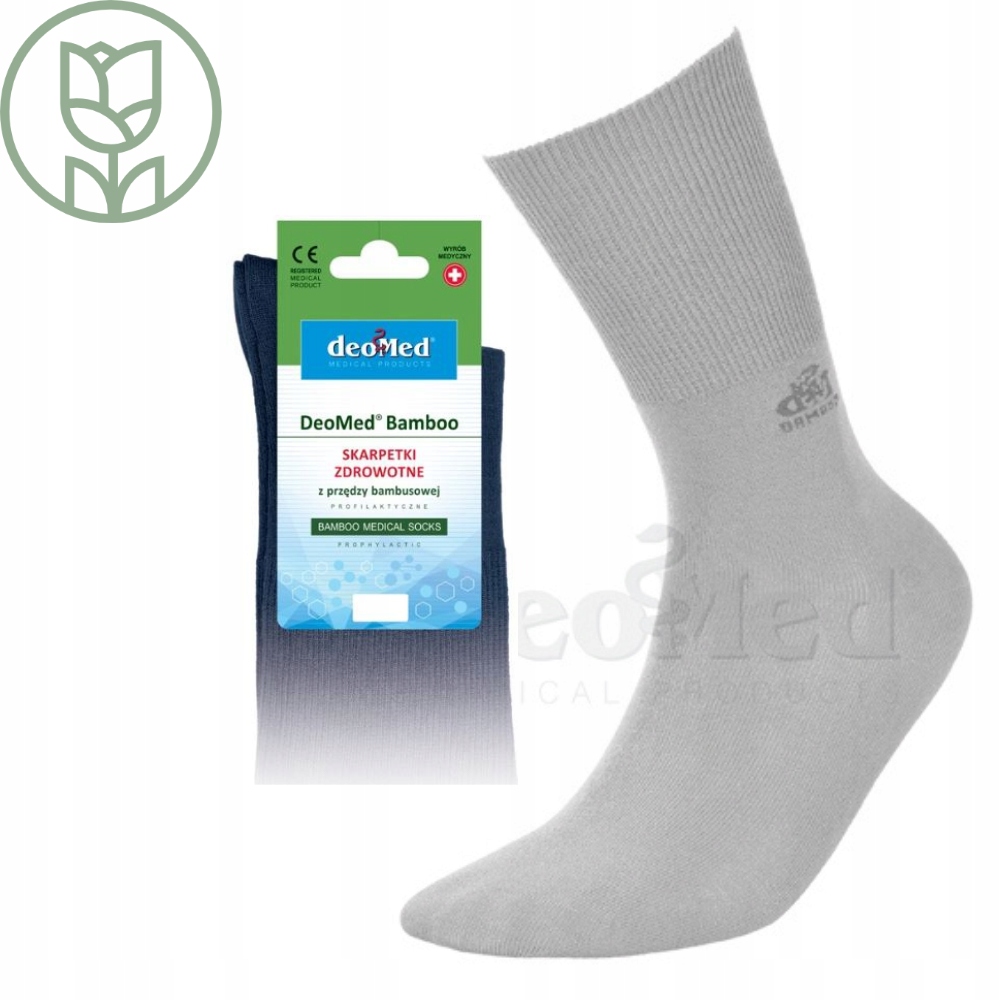 

Skarpety antyzapachowe Deomed Bamboo popiel 43-46