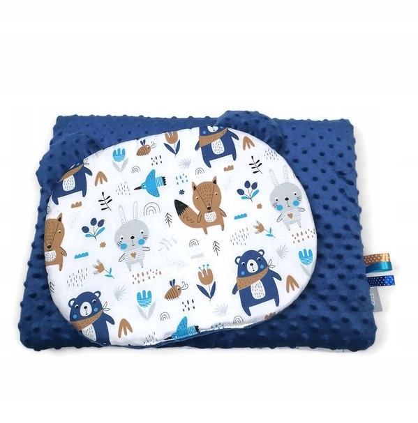 KOCYK I PODUSZKA MIŚ DO WÓZKA 2 EL. DE-BORENO