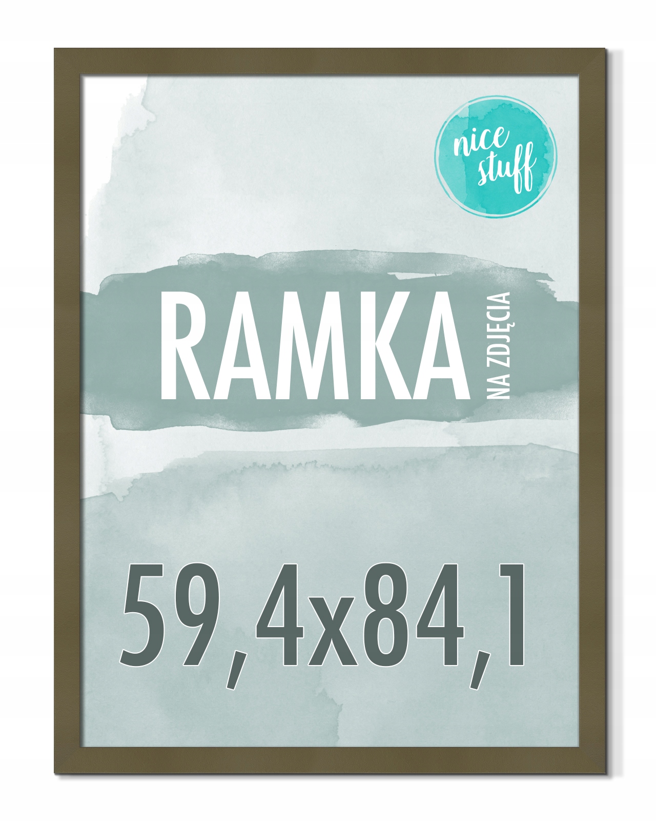 Rámeček 59,4X84,1 A1 Rámeček Na Fotografie Plakát Rámečky na fotografie Zelená Olivka