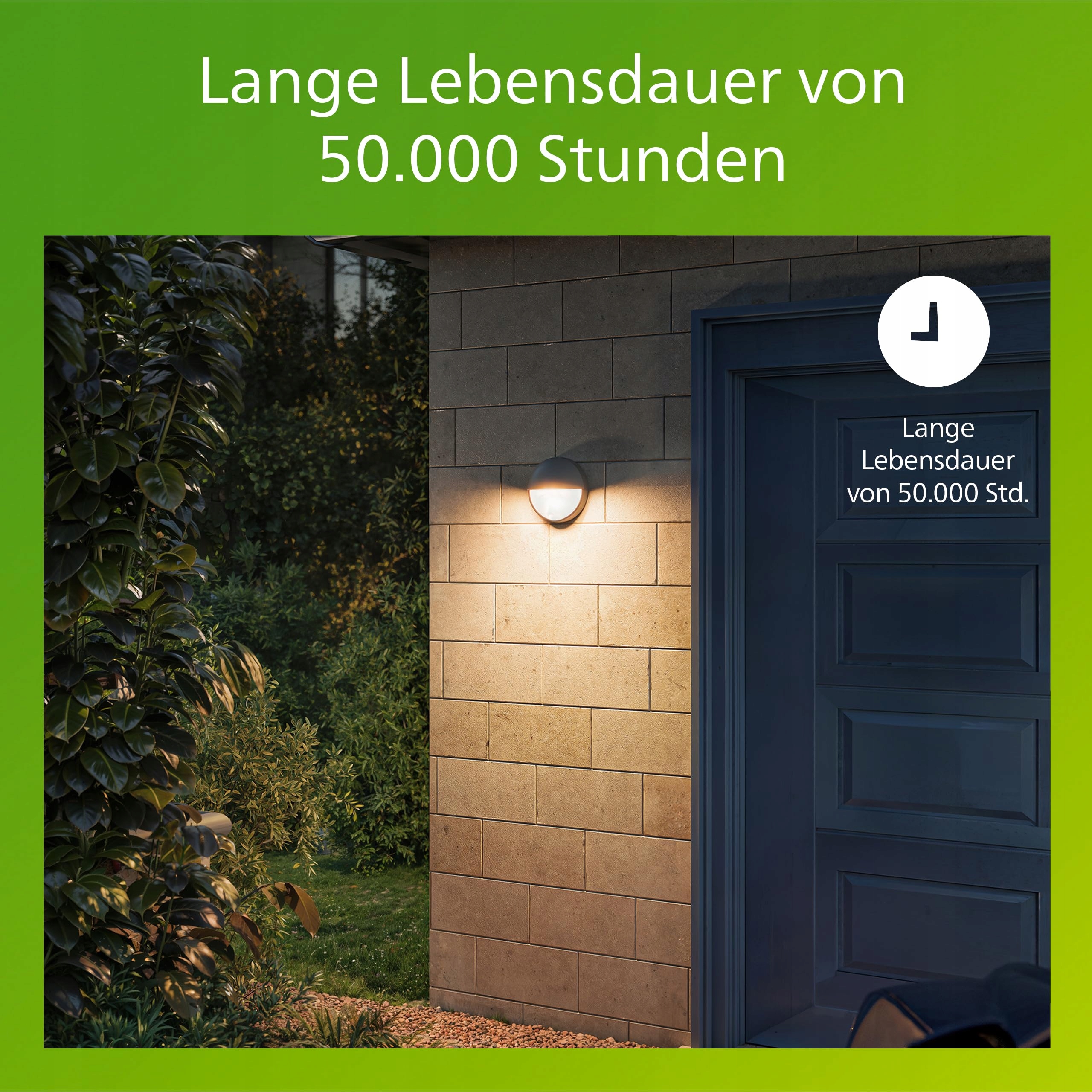 PHILIPS Capricorn Lampa Zewnętrzna Ścienna LED Nowoczesna IP44 Antracyt — miniatura 4