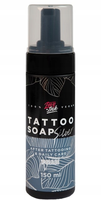 

Naturalne Mydło Do Mycia Tatuaży Loveink Srebro