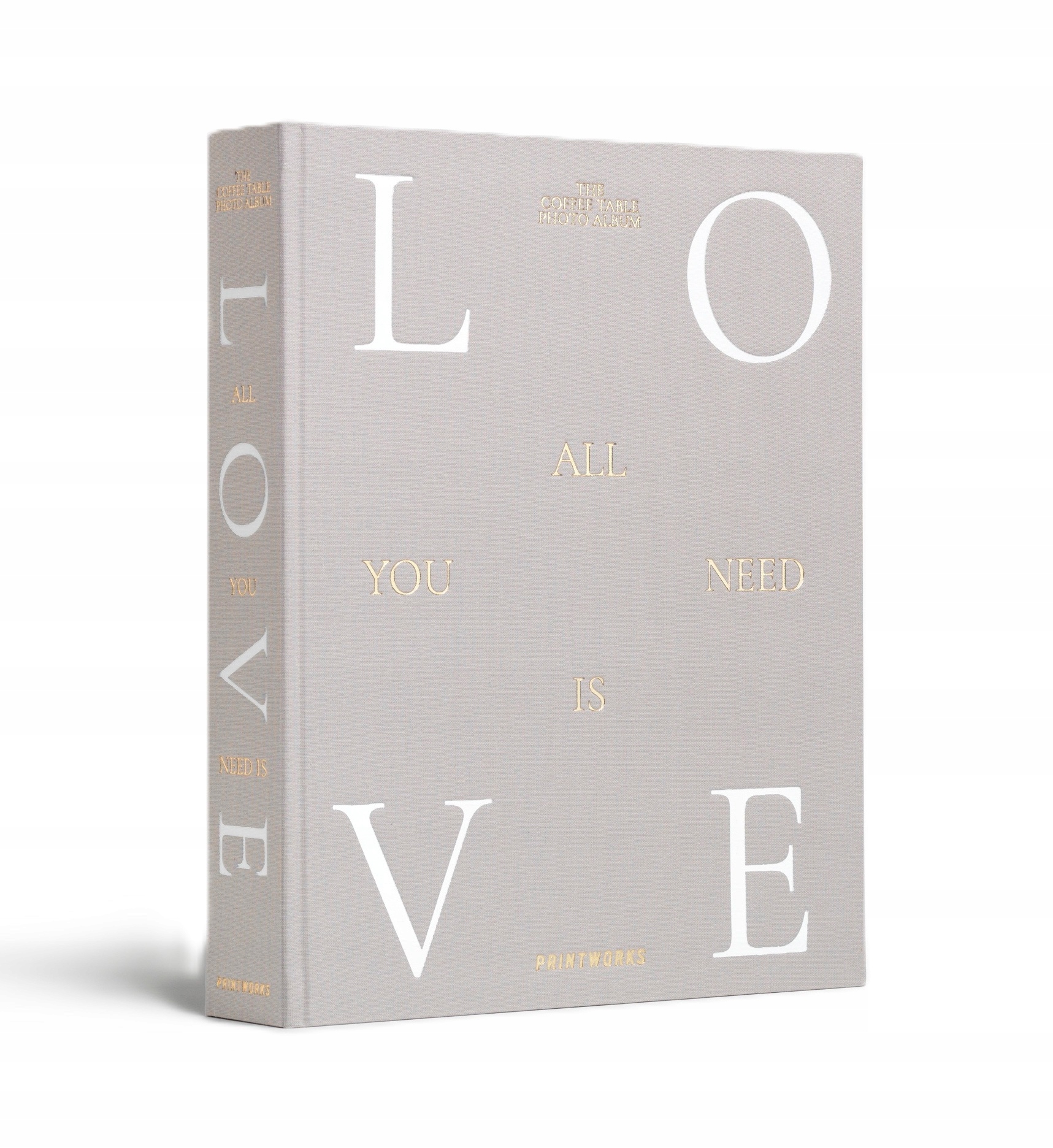 Printworks Photo Album pro fotografie All You Need is Love XL