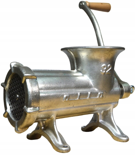 Maszynka Alfa 32 Ręczna Do Mielenia Mięsa Kompletna Oryginalna Polska