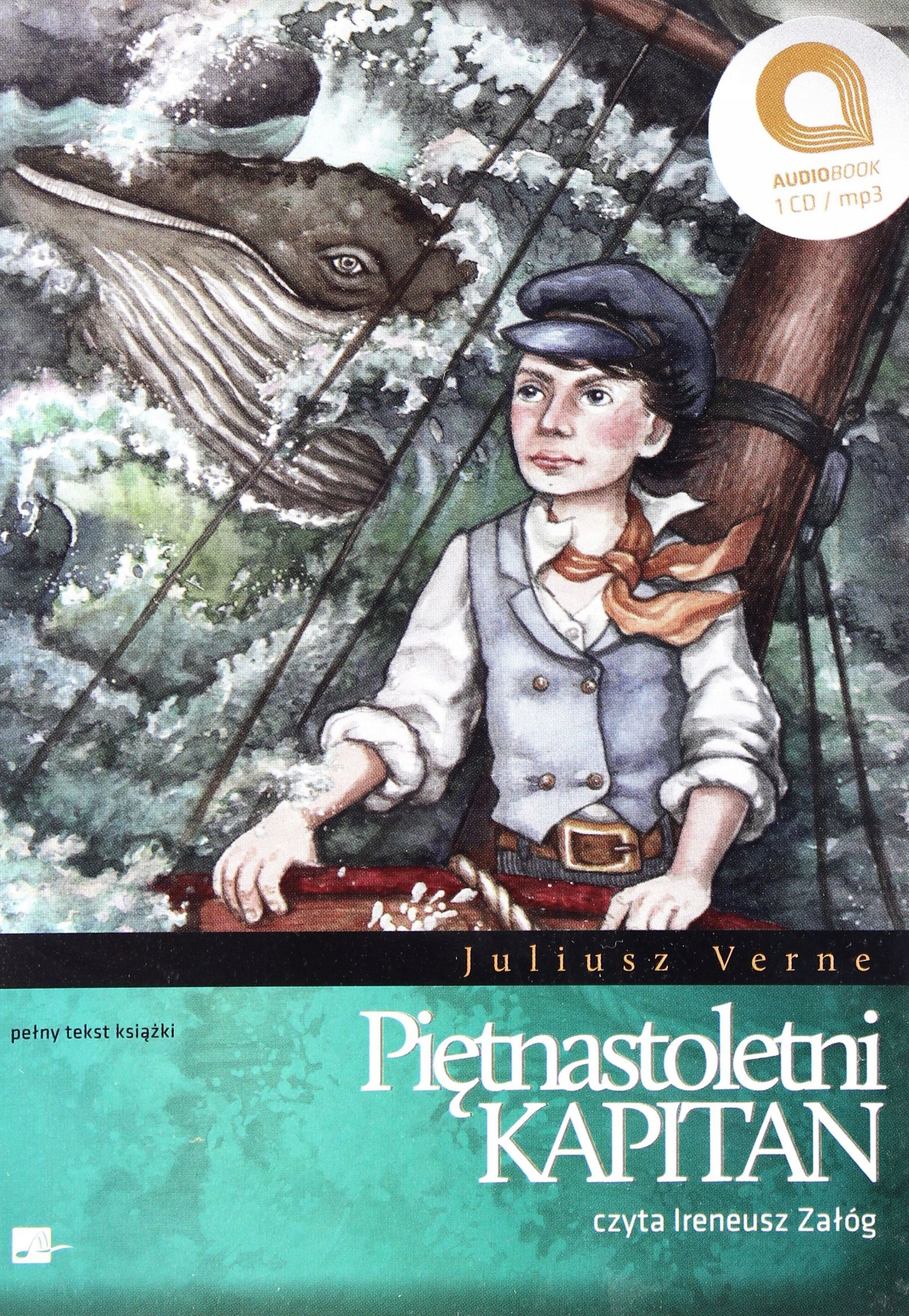 PIĘTNASTOLETNI KAPITAN - JULIUSZ VERNE [AUDIOBOOK] [CD-MP3]
