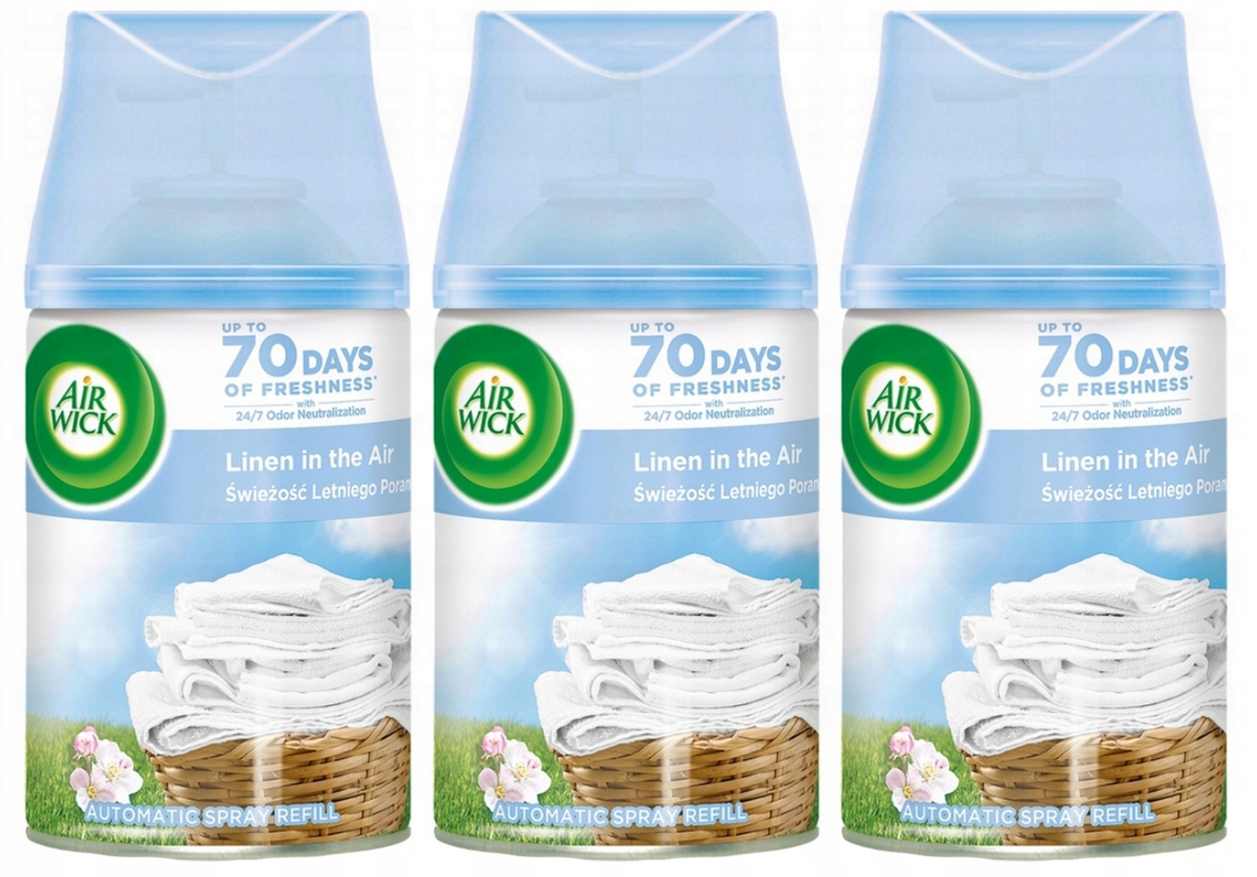

Air Wick wkład Świeżość Letniego Poranka 3x250ml