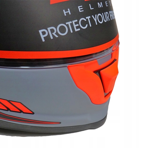 Kask LAZER RAFALE EVO Roadtech Red-Grey XL Cechy wizjera wzmocniona odporność na zarysowania zintegrowana blenda przeciwsłoneczna