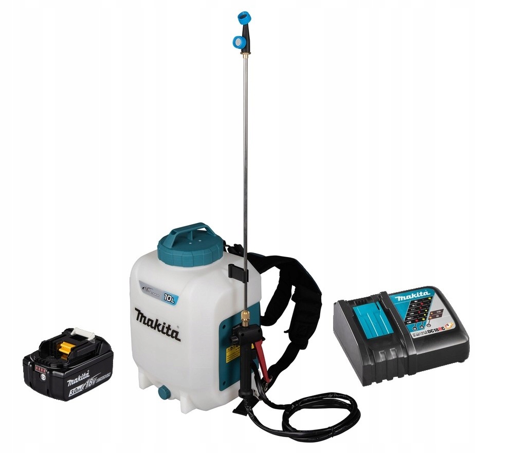 Makita Aku Opryskiwacz Plecakowy Lxt 18V 10L 1x3Ah BL1830 DC18RC DUS108Z