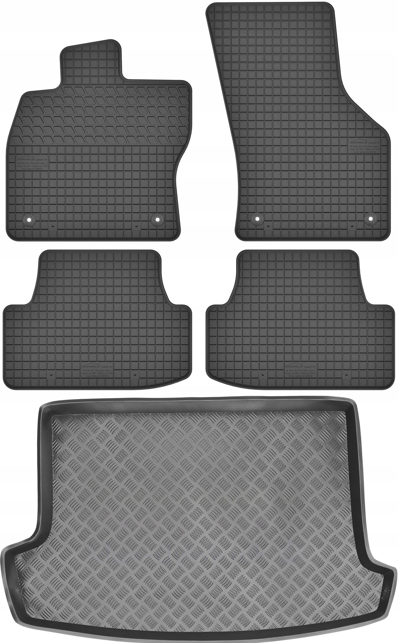 

Volkswagen Tiguan I 5os 2007-2013 Dywaniki mata