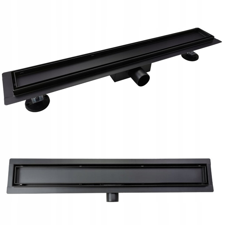 Lineárny odtok 80 cm 2v1 čierny Sea-Horse