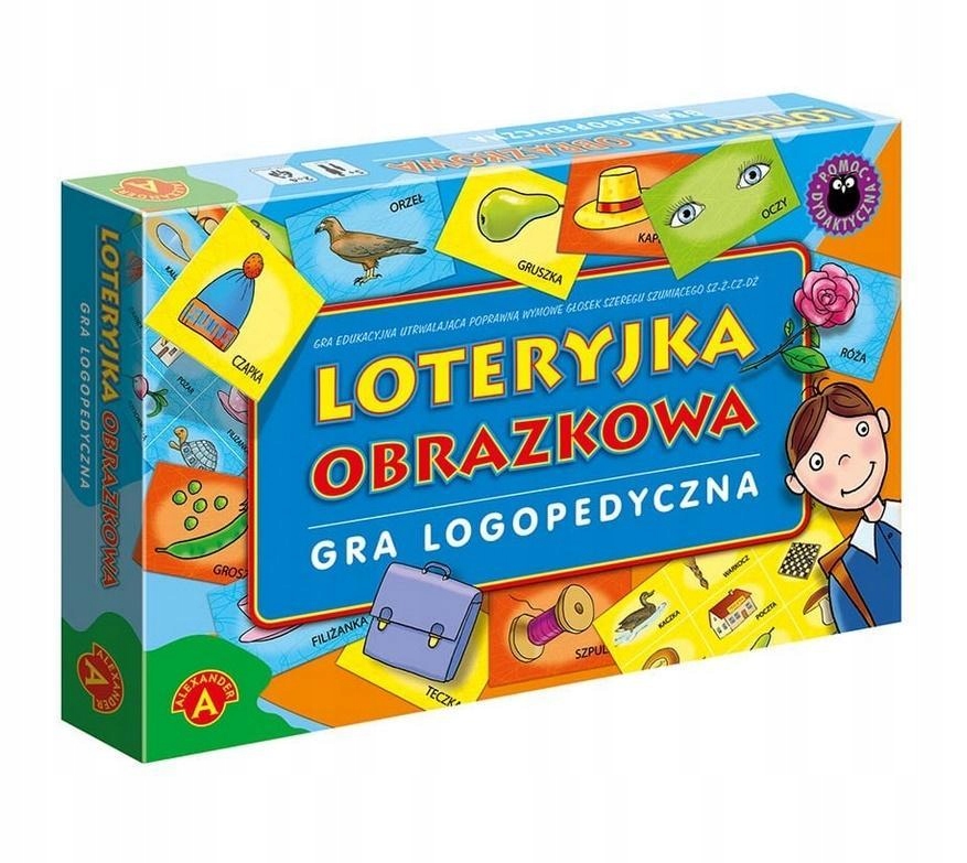 

Loteryjka Obrazkowa Gra Logopedyczna Alex