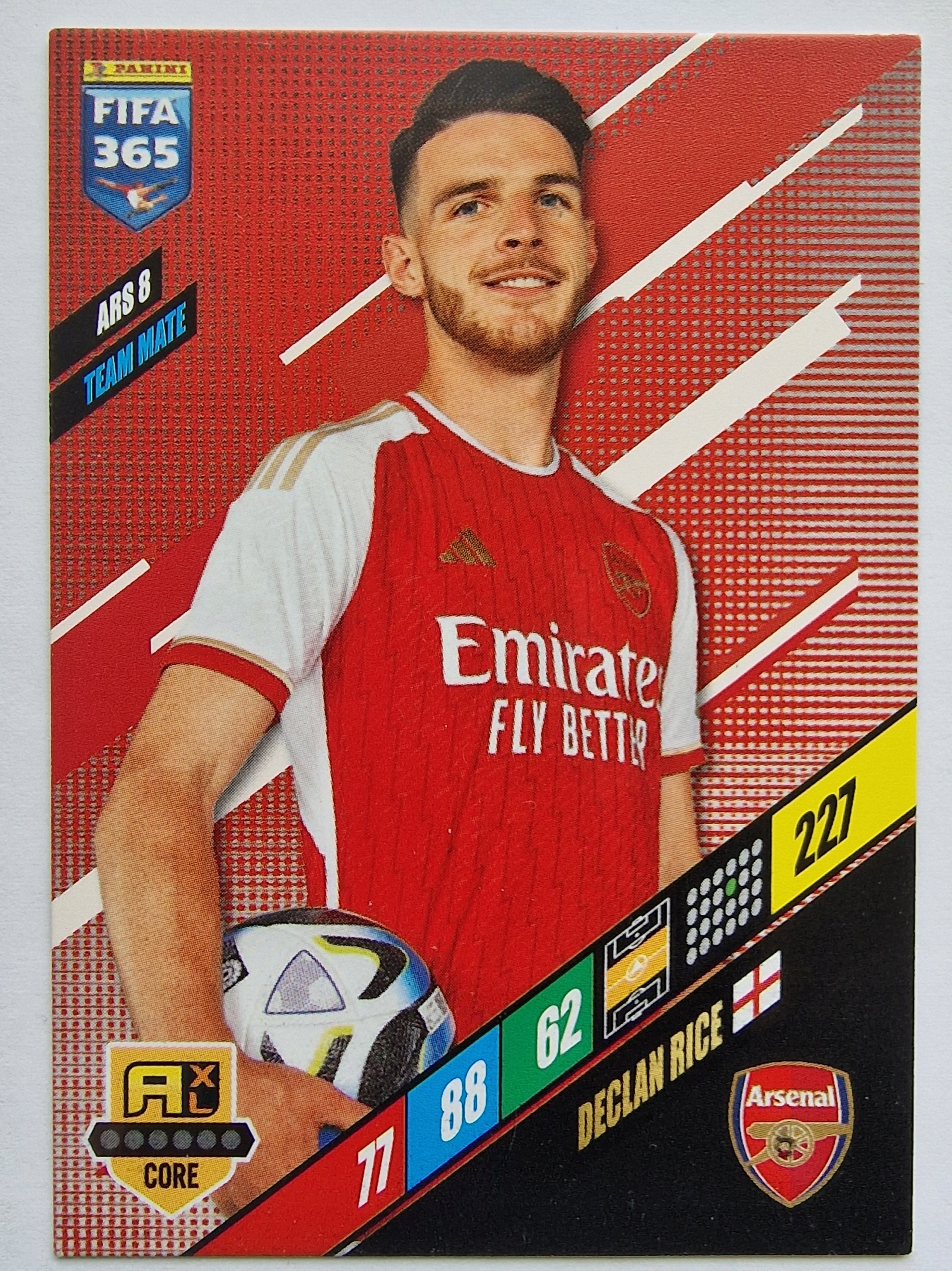 2023-24 Panini fifa 365 Declan Rice Arsenal /NU8